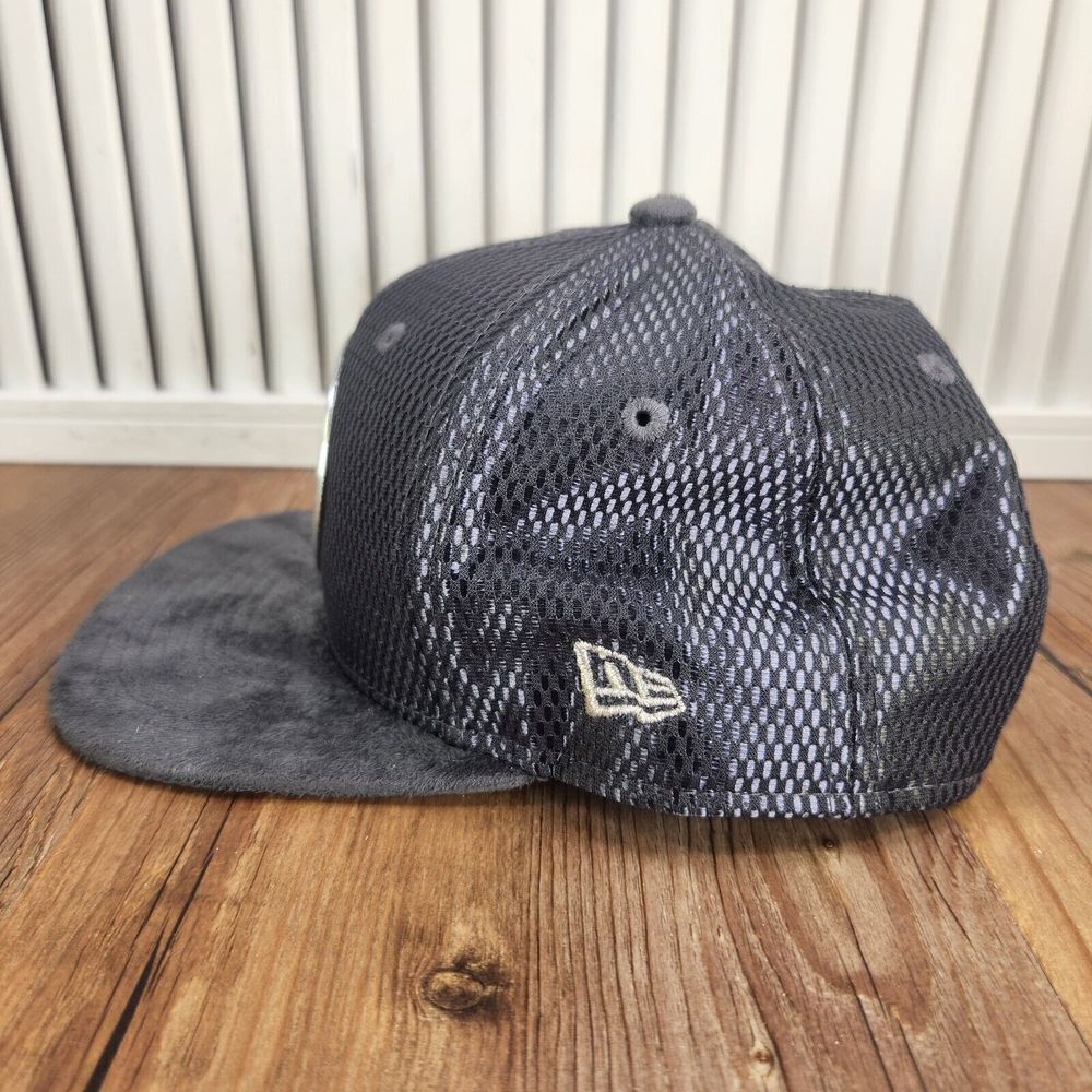 New Era 9fifty Golden State Warriors Hat Cap Snapback Youth Gray NBA Team Sports - Picture 6 of 12
